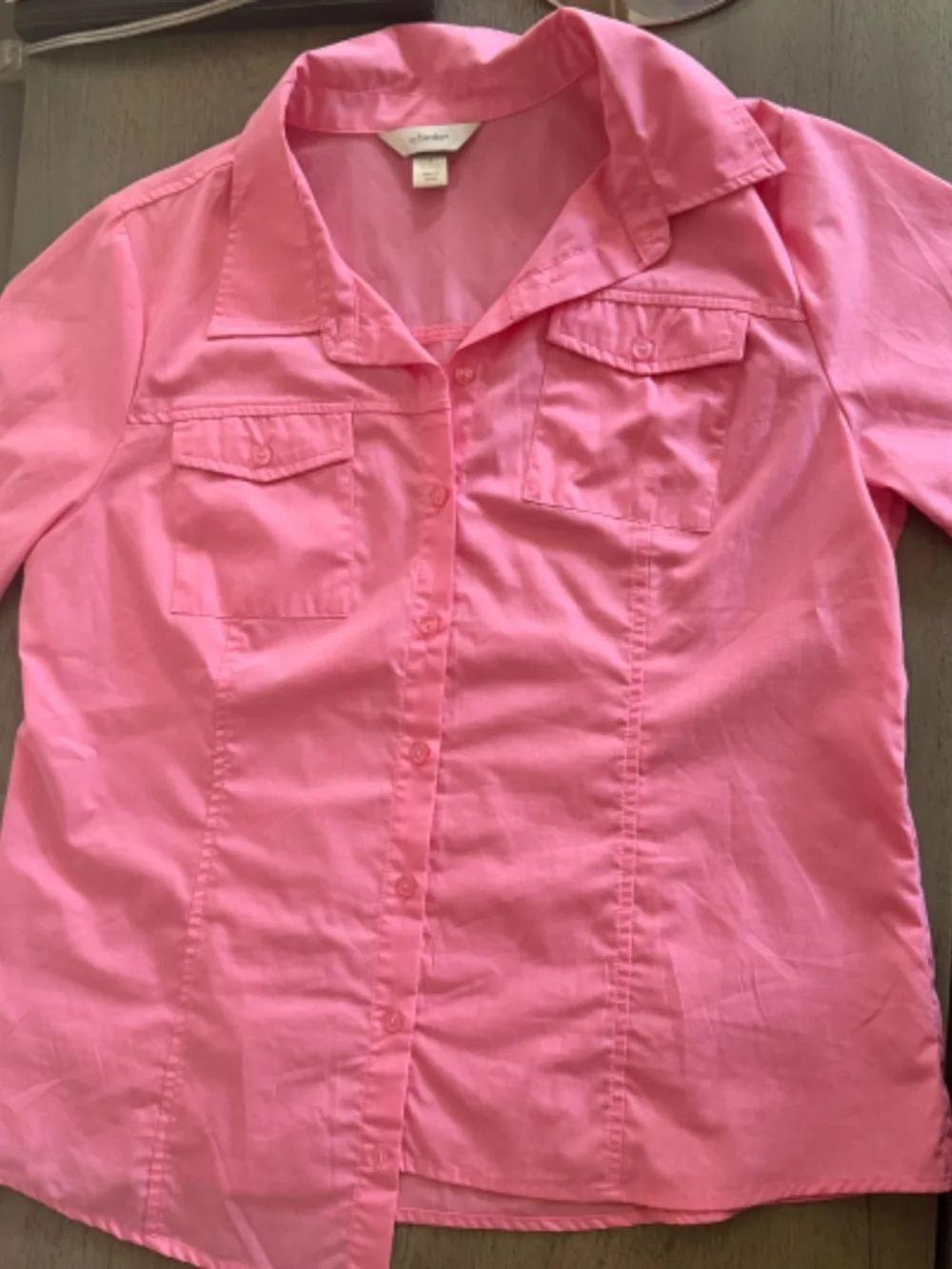 Spring short sleeve blouse